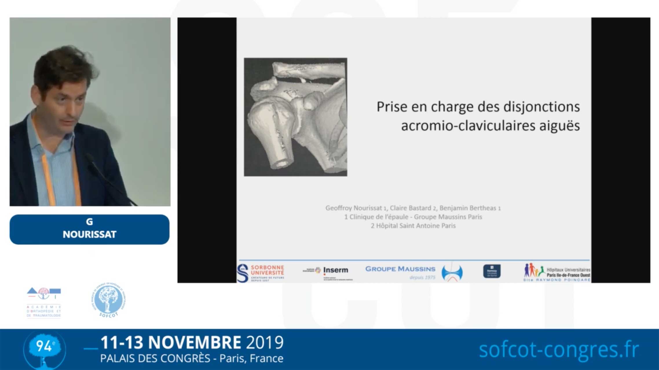 prise en charge des disjonctions acromio-claviculaires aigues